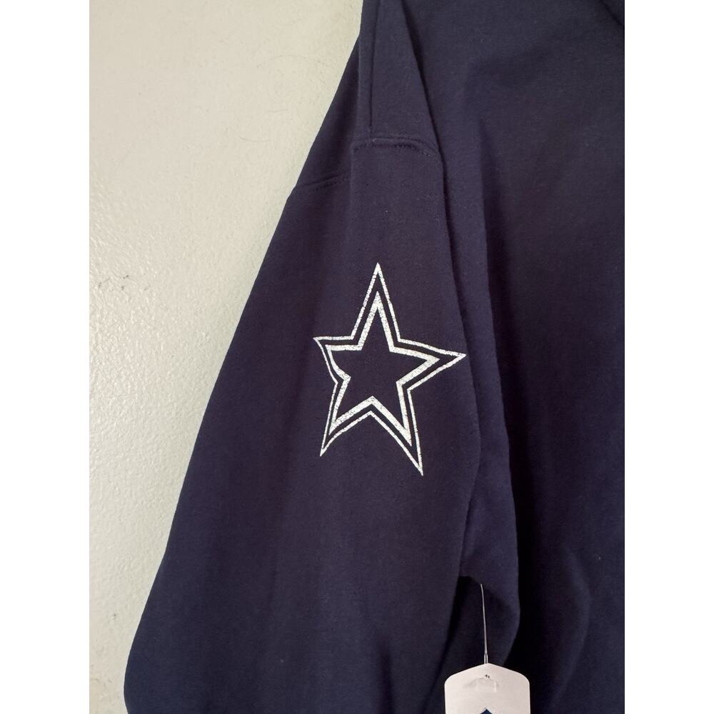 NWT Champion Dallas Cowboys Hoodie Navy Blue 1960 NFL Graphic Men's Medium - Picture 5 of 8